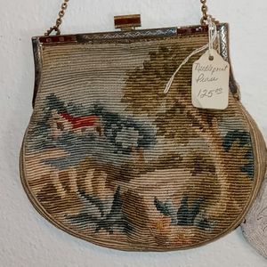 Needlepoint purse